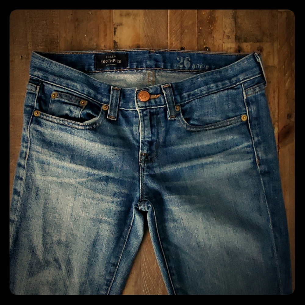 J.Crew Toothpick Jean's